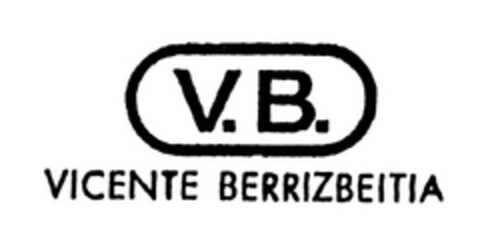 V.B. VICENTE BERRIZBEITIA Logo (EUIPO, 25.07.2007)