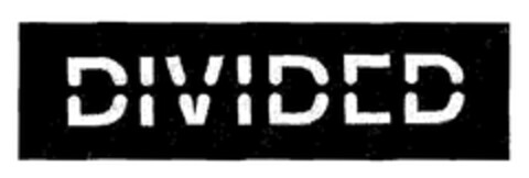 DIVIDED Logo (EUIPO, 08/17/2007)