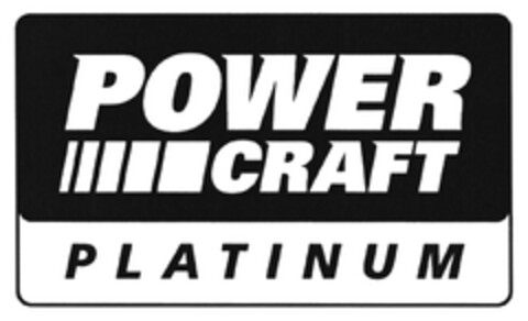 POWER CRAFT PLATINUM Logo (EUIPO, 06/25/2008)