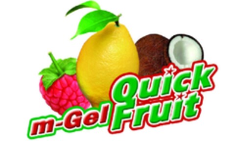 m-Gel Quick Fruit Logo (EUIPO, 03.03.2011)