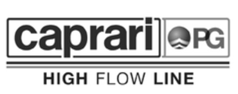 caprari PG HIGH FLOW LINE Logo (EUIPO, 09/21/2011)