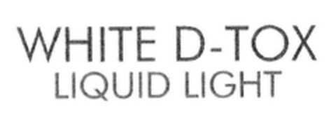 WHITE D-TOX LIQUID LIGHT Logo (EUIPO, 09.02.2012)