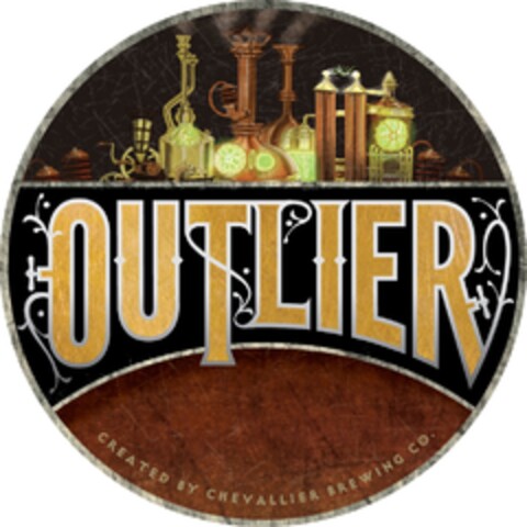 OUTLIER CREATED BY CHEVALLIER BREWING CO. Logo (EUIPO, 03/01/2013)