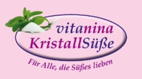 vitanina KristallSüße Für Alle, die Süßes lieben Logo (EUIPO, 02.04.2013)