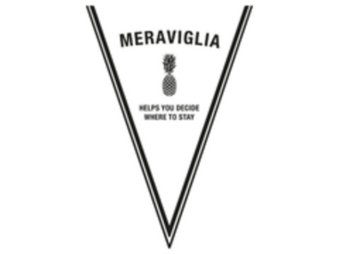MERAVIGLIA HELPS YOU DECIDE WHERE TO STAY Logo (EUIPO, 01.07.2014)