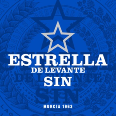 ESTRELLA DE LEVANTE SIN MURCIA 1963 MALTAS Y CERVEZAS DE MURCIA BIRRA CERVEJA LAGER Logo (EUIPO, 25.02.2015)