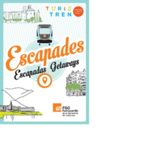 TURIS TREN Escapades Lúdiques amb FGC escapades escapadas getaways FGC Ferrocarrils de la Generalitat de Catalunya Logo (EUIPO, 15.04.2015)
