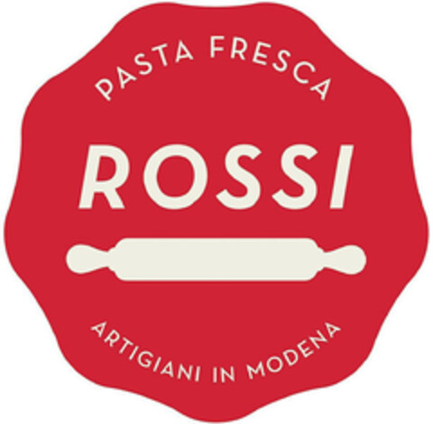 PASTA FRESCA ROSSI ARTIGIANI IN MODENA Logo (EUIPO, 01/22/2016)