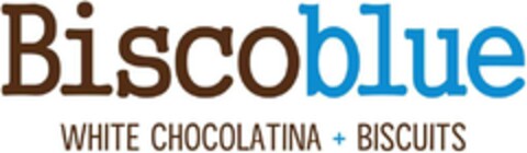 Biscoblue WHITE CHOCOLATINA + BISCUITS Logo (EUIPO, 13.10.2016)