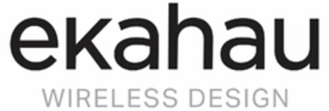 ekahau WIRELESS DESIGN Logo (EUIPO, 23.12.2016)