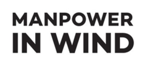 MANPOWER IN WIND Logo (EUIPO, 06/13/2017)