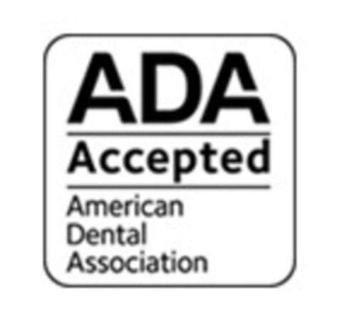 ADA ACCEPTED AMERICAN DENTAL ASSOCIATION Logo (EUIPO, 01/31/2018)