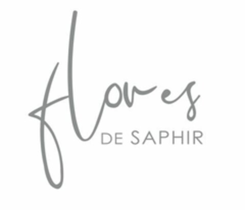 FLORES DE SAPHIR Logo (EUIPO, 02/26/2019)