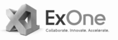 X1 ExOne Collaborate. Innovate. Accelerate. Logo (EUIPO, 21.05.2019)