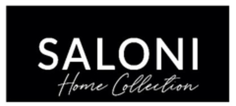 SALONI HOME COLLECTION Logo (EUIPO, 29.07.2019)