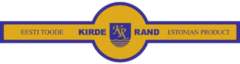KIRDE RAND EESTI TOODE ESTONIAN PRODUCT Logo (EUIPO, 18.09.2019)