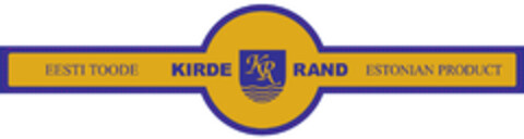 KIRDE RAND EESTI TOODE ESTONIAN PRODUCT Logo (EUIPO, 09/18/2019)