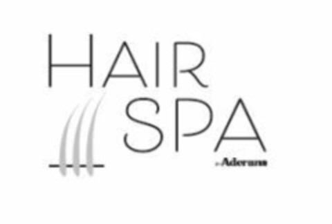 HAIR SPA by Aderans Logo (EUIPO, 20.02.2020)