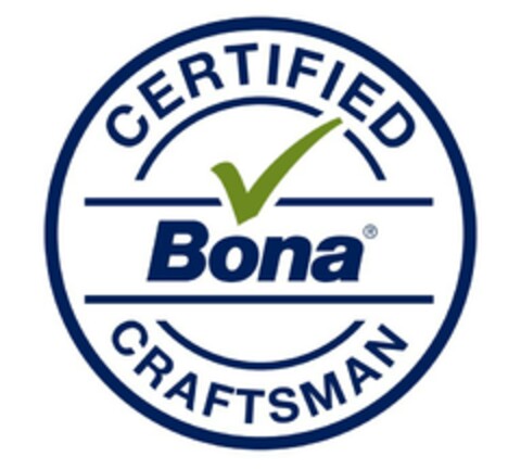 BONA CERTIFIED CRAFTSMAN Logo (EUIPO, 02/10/2021)