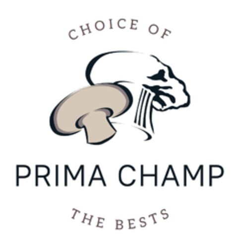 prima champ choice of the bests Logo (EUIPO, 05/03/2021)