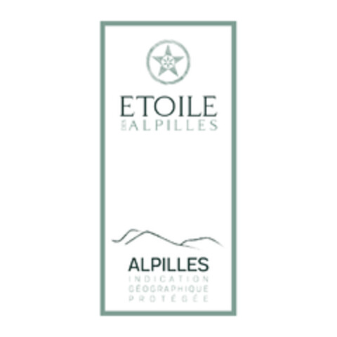 ETOILE DES ALPILLES ALPILLES INDICATION GEOGRAPHIQUE PROTÉGÉE Logo (EUIPO, 02.07.2021)