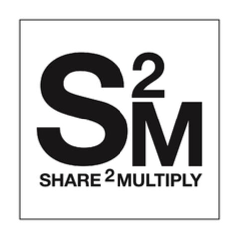 S2M SHARE2MULTIPLY Logo (EUIPO, 30.08.2022)