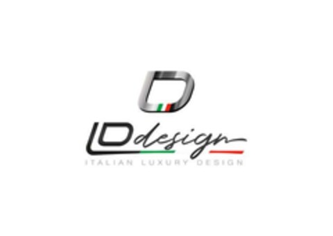 "LD" LD DESIGN ITALIAN LUXURY DESIGN Logo (EUIPO, 03.07.2023)