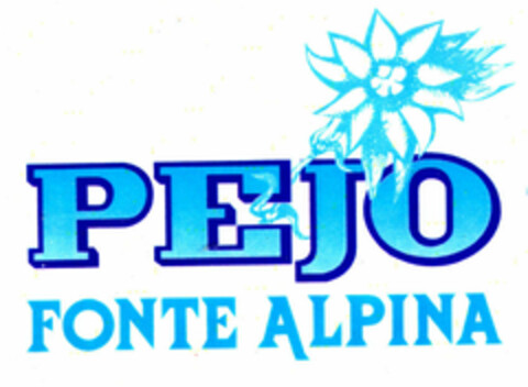 PEJO FONTE ALPINA Logo (EUIPO, 01.04.1996)