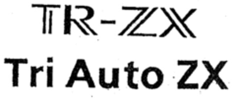 TR-ZX Tri Auto ZX Logo (EUIPO, 01.04.1996)