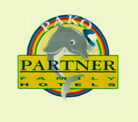 PAKO PARTNER FAMILY HOTELS Logo (EUIPO, 06/08/1998)