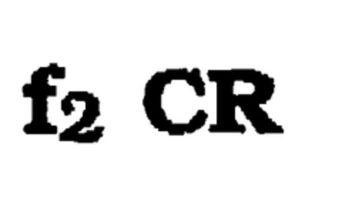 f2 CR Logo (EUIPO, 10.06.1998)