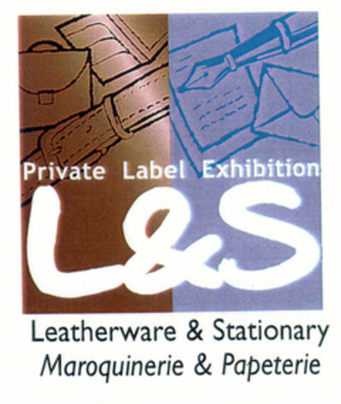 L&S Private Label Exhibition Leatherware & Stationary Maroquinerie & Papeterie Logo (EUIPO, 23.12.1999)