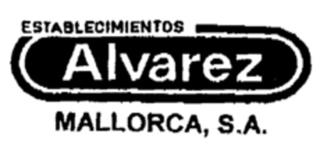 Alvarez ESTABLECIMIENTOS MALLORCA, S.A. Logo (EUIPO, 17.01.2001)