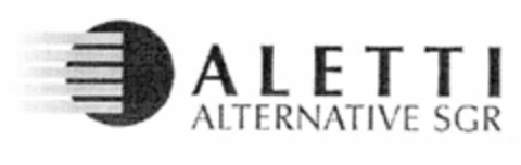 ALETTI ALTERNATIVE SGR Logo (EUIPO, 05/06/2002)