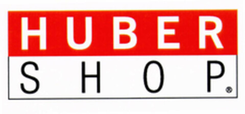 HUBER SHOP Logo (EUIPO, 20.05.2002)