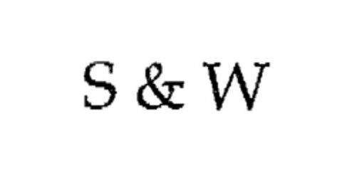 S&W Logo (EUIPO, 06/11/2002)