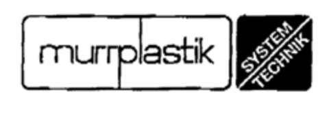 murrplastik SYSTEM TECHNIK Logo (EUIPO, 05.09.2002)