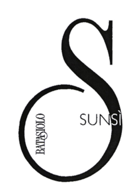 S SUNSÌ BATASIOLO Logo (EUIPO, 21.02.2003)