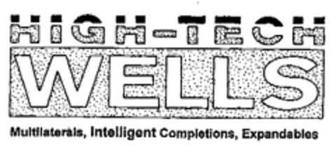 HIGH-TECH WELLS Multilaterals, Intelligent Completions, Expandables Logo (EUIPO, 28.02.2003)