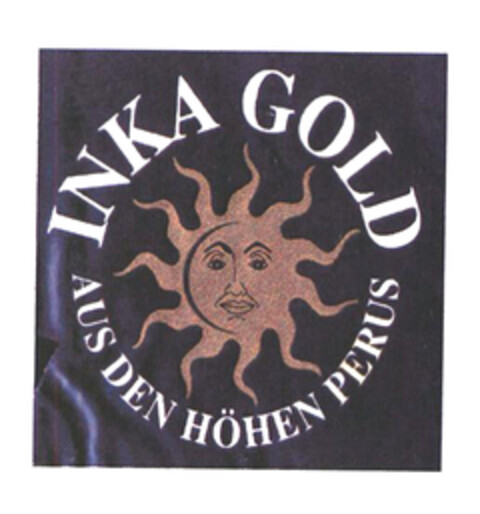 INKA GOLD AUS DEN HÖHEN PERUS Logo (EUIPO, 21.07.2003)