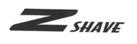 Z SHAVE Logo (EUIPO, 05.04.2004)