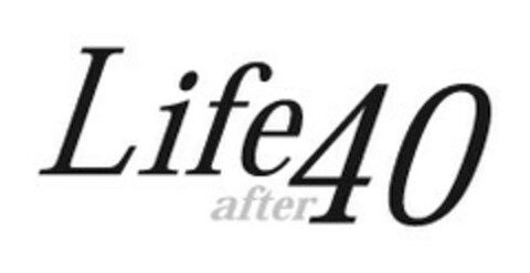 Life after 40 Logo (EUIPO, 30.04.2004)