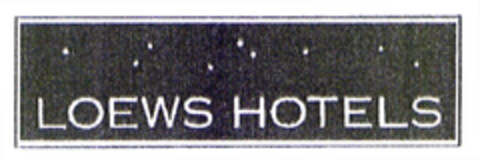 LOEWS HOTELS Logo (EUIPO, 12.07.2004)