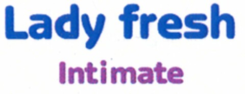 Lady fresh Intimate Logo (EUIPO, 16.12.2005)