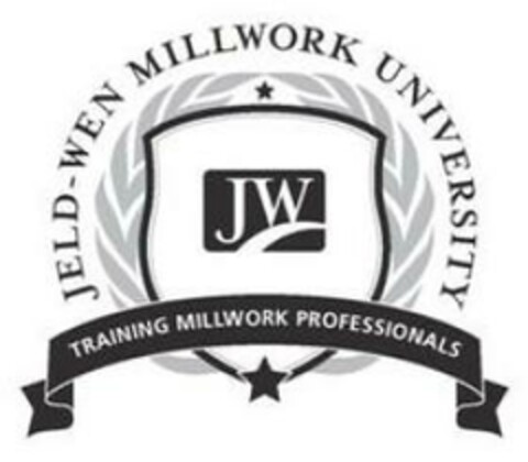 JELD-WEN MILLWORK UNIVERSITY TRAINING MILLWORK PROFESSIONALS Logo (EUIPO, 04/14/2008)