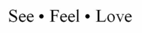 See · Feel · Love Logo (EUIPO, 09.11.2012)