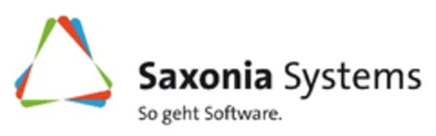 Saxonia Systems
So geht Software. Logo (EUIPO, 03.07.2013)