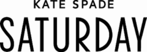 KATE SPADE SATURDAY Logo (EUIPO, 08/30/2013)