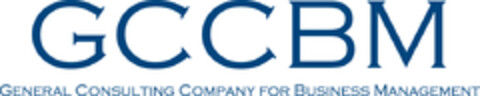 GCCBM GENERAL CONSULTING COMPANY FOR BUSINESS MANAGMENT Logo (EUIPO, 05.03.2015)