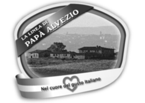 LA LINEA DI PAPA' ALVEZIO - Nel cuore del gusto italiano Logo (EUIPO, 17.03.2015)